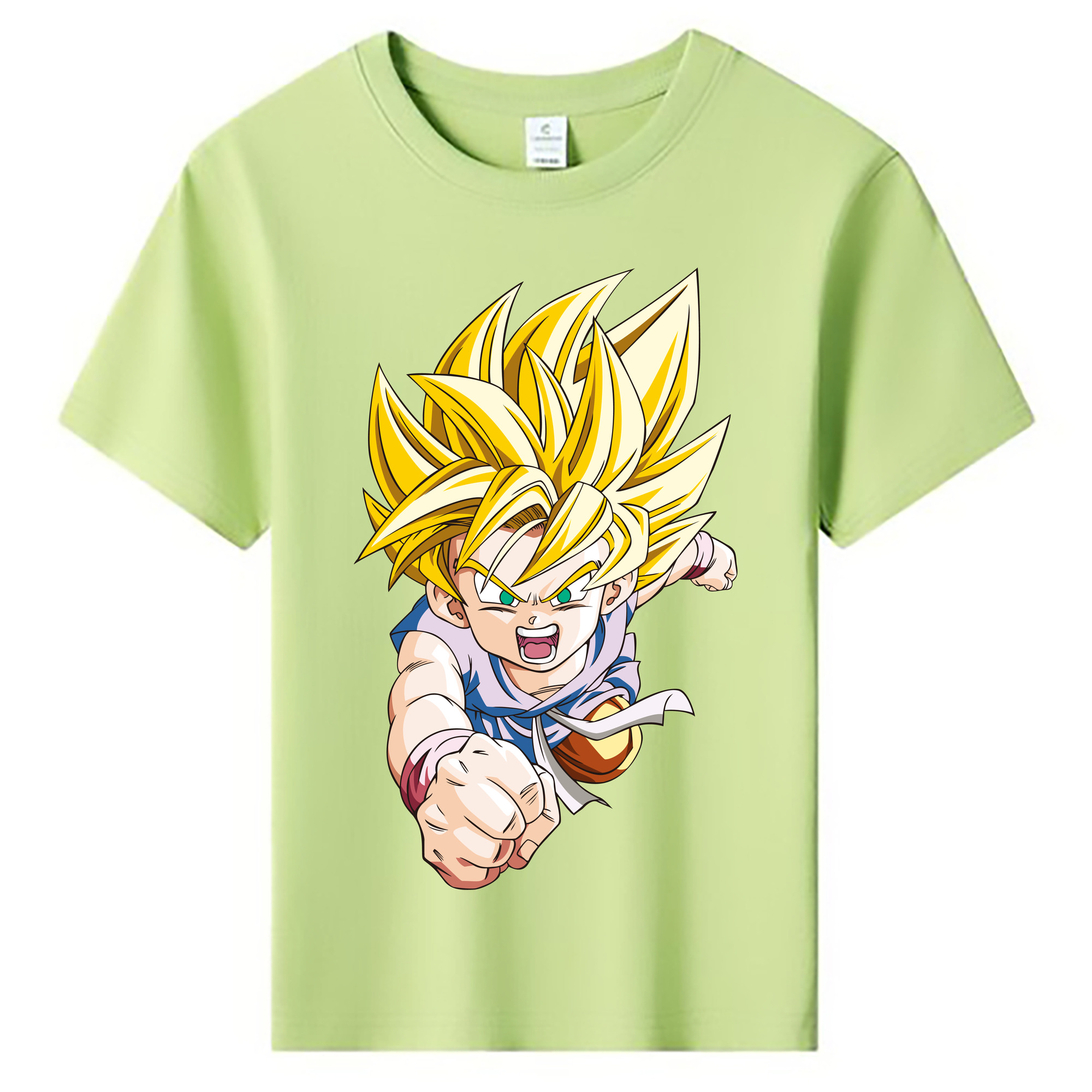 （画像用） ドラゴンボール ベジット DRAGON BALL Vegetto 綿100％キッズTシャツ（フロントプリント）